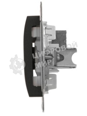 Механизм розетки TV Glossa 1DB оконечной антрацит SchE GSL000791