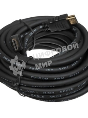 Кабель цифровой TV-COM HDMI19M to HDMI19M, V1.4+3D, 7.5m CG150S-7.5M
