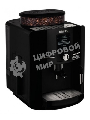 Кофемашина Krups Espresseria EA82F010 1450Вт черный/нержавеющая сталь