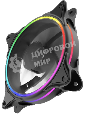 Вентилятор для корпуса Bloody CF-15 ARGB 120х120x25 черный 4-pin 30дБ (CF-15-ARGB120-BK) Ret