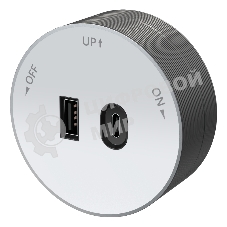 Systeme Electric MultiTrack Розетка 2хUSB (тип А+С) 18Вт, 5В/3А Белый