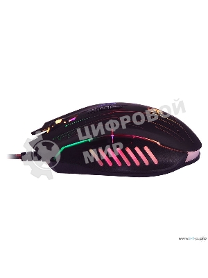 Мышь проводная A4Tech Bloody Q82 черный, 3200 dpi, USB, кнопки - 8