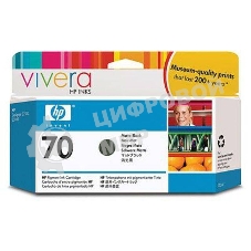 Картридж струйный HP №70 C9448A черный матовый для HP DJ Z2100/Z3100 (130мл)