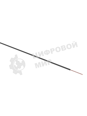 Провод автомобильный ПГВА/ПВАМ Rexant 1х2,50 мм, черный, мини-бухта 10 м