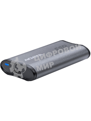 Внешний SSD ADATA Elite SE880, 500 Gb, USB 3.2 Gen 2x2 Type-C, R/W 2000/2000, серый