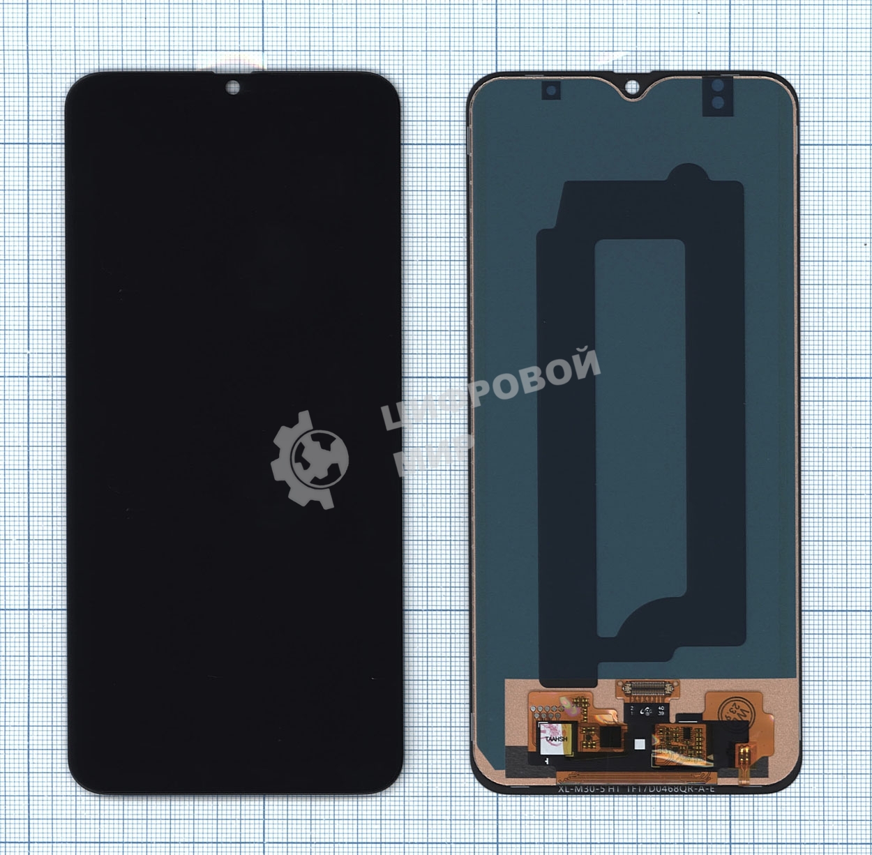 Дисплей для Samsung Galaxy M31 SM-M315F, M30s M307F, M21 M215F (Incell) черный