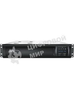 Источник бесперебойного питания APC Smart-UPS 1500VA/1000W, RM 2U, Line-Interactive, LCD, Out: 220-240V 4xC13 (2-Switched), SmartSlot, USB, SmartConnect, черный, 1 year warranty (REP: SMT1500RMI2U)