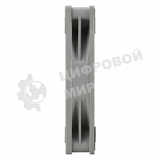 Вентилятор корпусный Thermaltight TL-8015 (80x80x15мм, 4-pin PWM, 28.4CFM, 23.3dBA, 2200RPM, Grey)