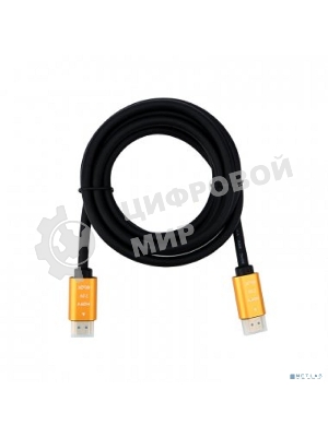 Кабель Rexant HDMI - HDMI 2.0, 2 м Gold
