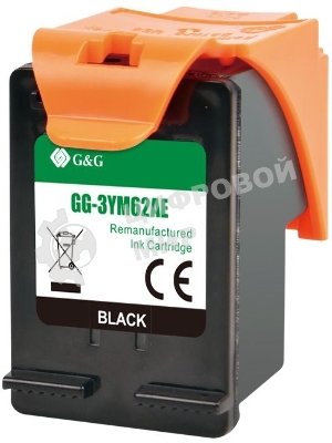Картридж струйный G&G GG-3YM62AE 305XL черный (4мл) для HP DeskJet 2320/2710/2720