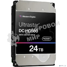 Жесткий диск WD SATA-III 24TB WUH722424ALE6L4 Server Ultrastar DC HC580 (7200rpm) 512Mb 3.5