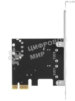 Контроллер ExeGate EXE-319 PCI-E 2.0, 2*USB 3.0 ext, разъем доп.питания (OEM)