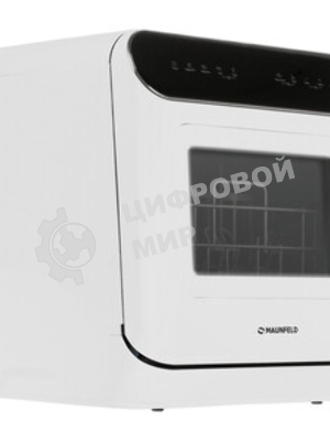 Посудомоечная машина Maunfeld MWF07IM, белый, 42 см, 3 компл., 58 дБ, класс B
