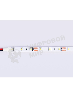 Светодиодная лента GS1002 2835 60Led/ 4.8W m/ 12V IP20 4500K/ 5000*8*1.2mm (2 конт.)