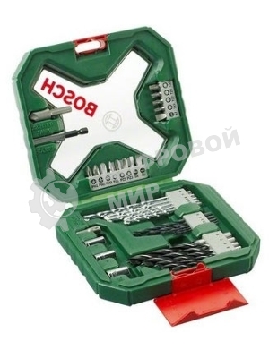 Набор бит и сверл Bosch X-line 34 (2607010608) (34пред.) для шуруповертов/дрелей