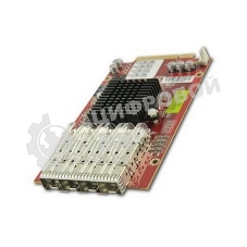 Сетевой адаптер Caswell NIP-83040 (A7872800) PCIe Gen3 x8, 4x 10GbE SFP+, Intel X710 BM1 LAN Controller