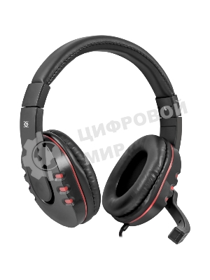 Гарнитура Defender Warhead G-160 чёрный, проводная