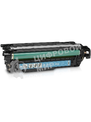 Тонер Картридж HP 653A CF321A голубой для HP MFP M680 (16000 стр.)