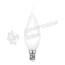 Лампа светодиодная Rexant Свеча на ветру (CW) 7,5 Вт E14 713 лм 6500 K холодный свет