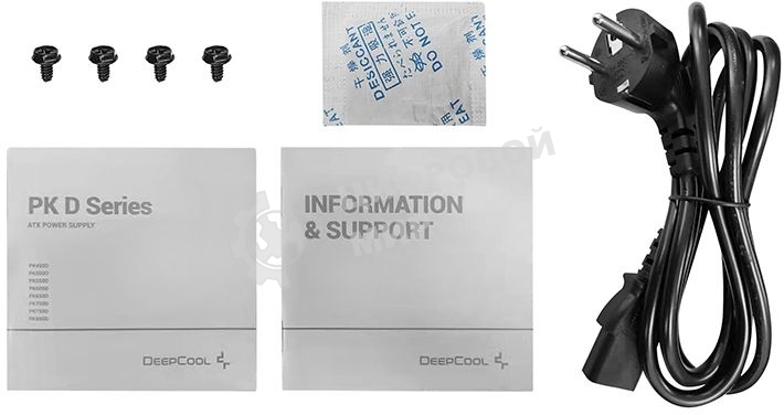 Блок питания Deepcool/GamerStorm PK500D, 500Вт, 80 PLUS Bronze, 120мм, черный