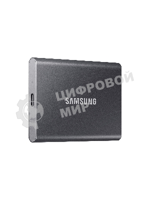 Внешний SSD Samsung T7, 2TB, USB 3.2 Gen 2 Type-C, R/W 1050/1000, титан