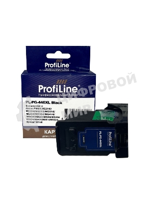 Картридж струйный ProfiLine PL-PG-440XL для принтеров Canon PIXMA MG2140/MG2240/MG3140/MG3240/MG3540/MG3640/MG4140/MG4240/MX374/MX394/MX434/MX454/MX474/MX514/MX524/MX534 с чернилами Black