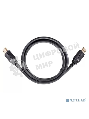 Кабель соединительный DisplayPort v2.1 40Gbps, 8K@60Hz, 2 м, медь, VCOM CG651-2.0