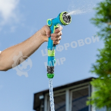 Шланг поливочный Palisad прозрачный армированный 3-х слойный, 3/4