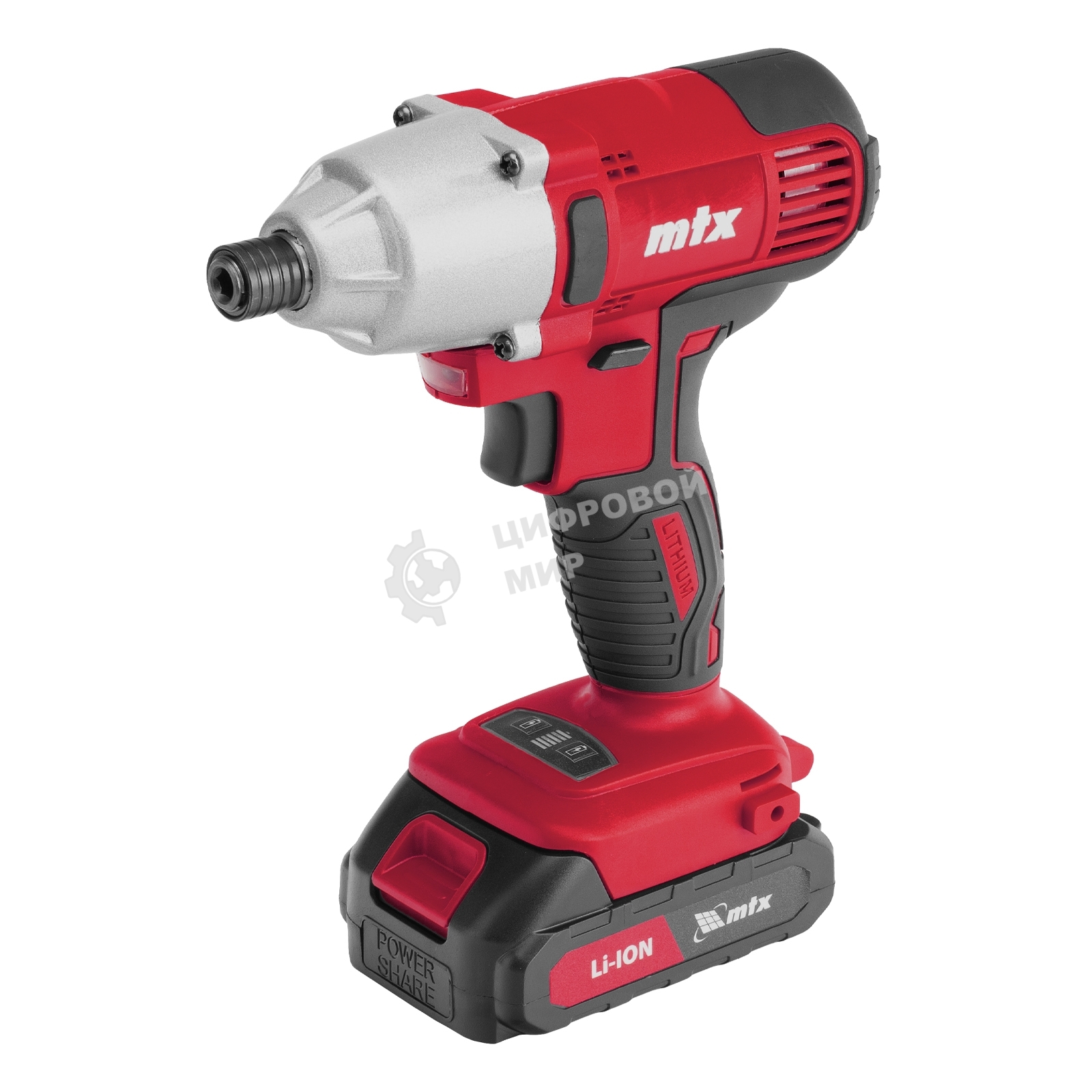 Винтоверт ударный аккумуляторный MTX CIDS-20-280, Li-Ion, 20 В