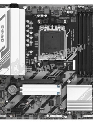 Материнская плата Gigabyte B650M GAMING PLUS WIFI, AM5, AMD B650, 4xDDR5, 4xSATA, 2xM.2, 1xPCIe 4.0 x16, 1xPCIe 3.0 x1, 2xDP, 1xHDMI, 1x2.5Gb LAN, Wi-Fi 6E, Bluetooth 5.3, 1xUSB-C 5Gbps, 5xUSB-A 5Gbps, 6xUSB-A 2.0, 3x3.5 мм, 7.1, mATX
