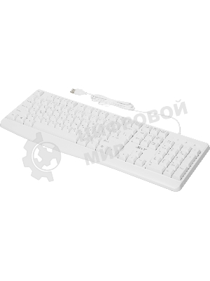 Клавиатура проводная Acer OKW301 (ZL.KBDCC.01B), USB, белый