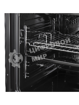 Шкаф духовой электрический Maunfeld EOEC516BG, встраиваемый, 51л, дверца с 2 стеклами, бежевый