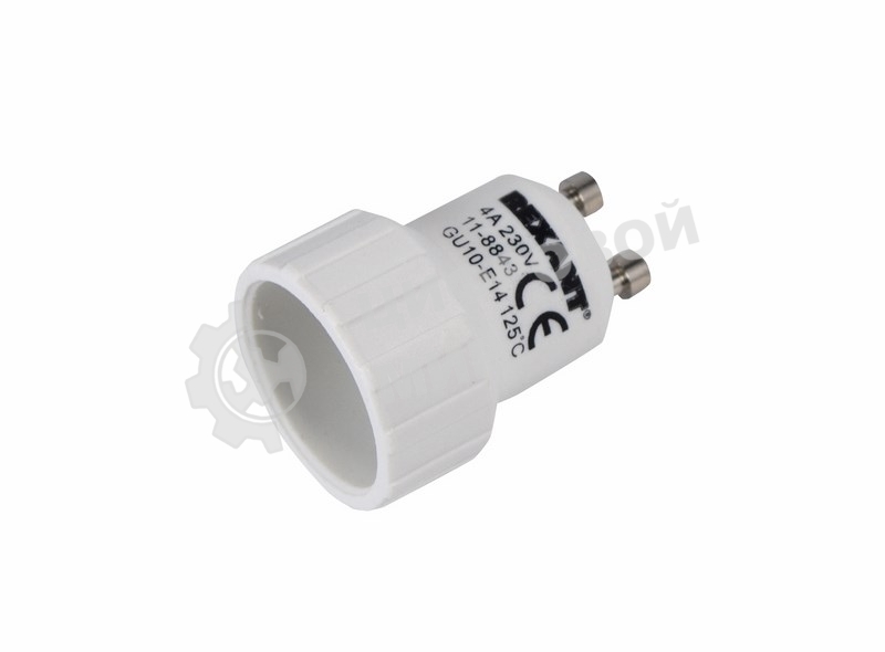 Переходник цокольный GU10-Е14 Rexant