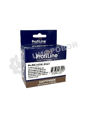 Картридж струйный ProfiLine PL-PG-440XL для принтеров Canon PIXMA MG2140/MG2240/MG3140/MG3240/MG3540/MG3640/MG4140/MG4240/MX374/MX394/MX434/MX454/MX474/MX514/MX524/MX534 с чернилами Black