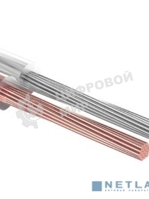 Кабель акустический Rexant 2х2.50 мм2, прозрачный SILICON, 100 м.