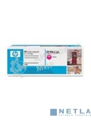 Картридж лазерный HP Q3963A пурпурный для Color LaserJet 2550 4000 стр.