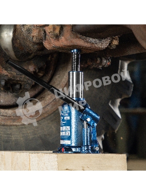 Домкрат гидравлический бутылочный телескопический Stels 8 т, подъем 180-410 мм