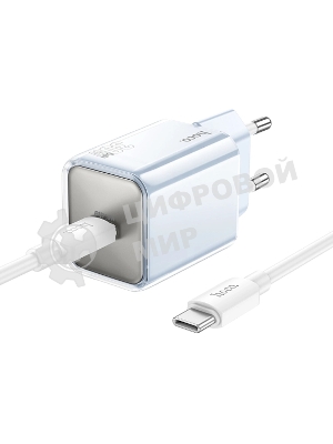 Сетевое зарядное устройство Hoco N47 Glorious 30W 3A (PD) белый PD30W
