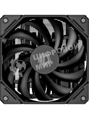Устройство охлаждения(кулер) ID-Cooling IS-67-XT черный 120мм алюминий+медь 2200rpm 35db 4-pin 150W 67мм