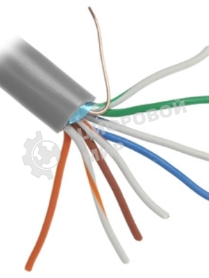 Кабель FTP PROconnect 4PR 24AWG, CCA, cat.5e, PVC, серый, бухта 50 м