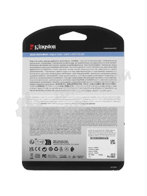 Накопитель SSD Kingston DC2000B, 240Gb, PCIe 4.0 x4, M.2 2280, R/W 4500/400