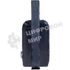 Рюкзак слинг мужской Piquadro Blue Square CA6898B2/BLU2 темно-синий натур.кожа
