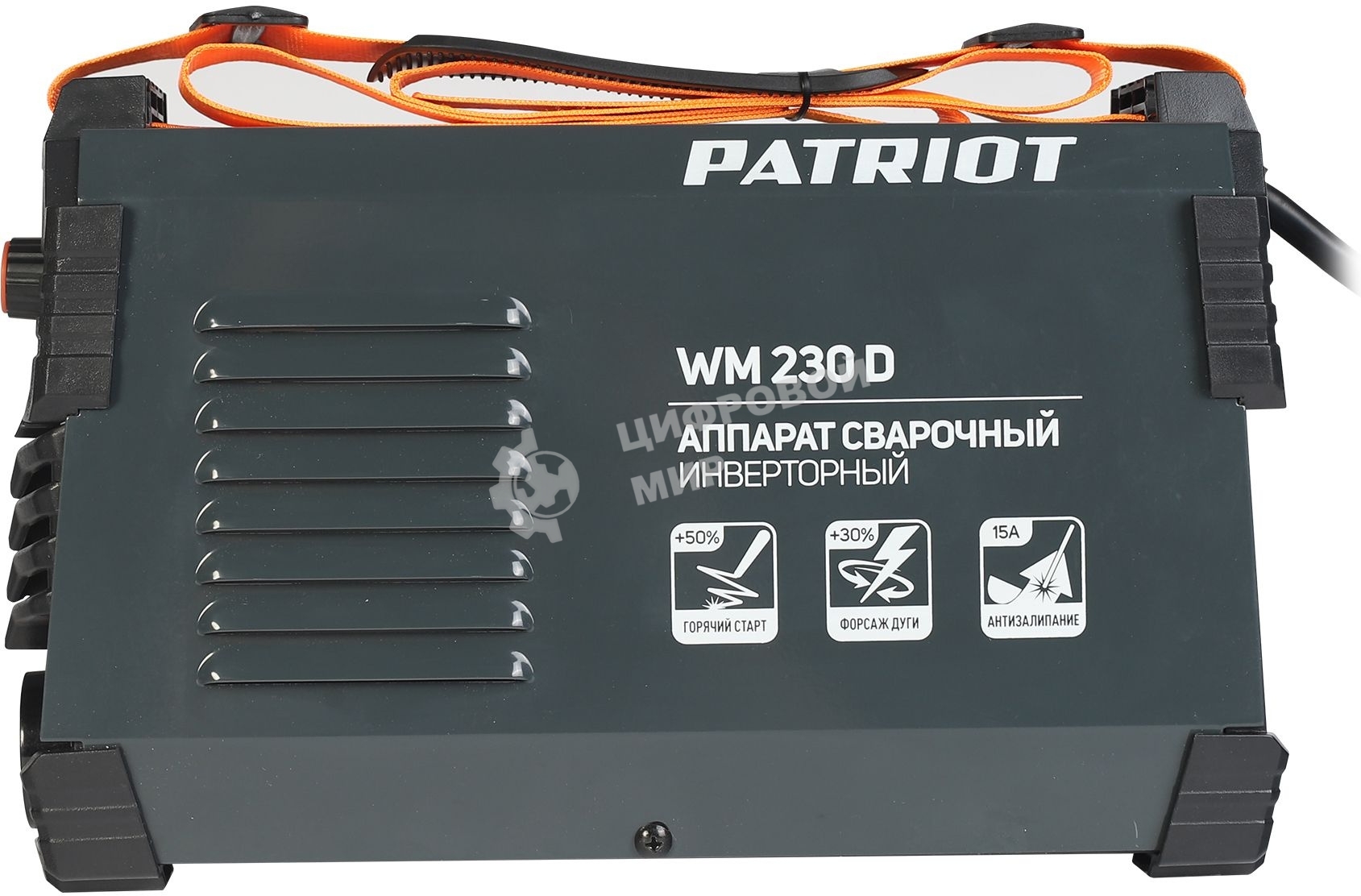 Сварочный аппарат Patriot WM230D инвертор ММА 10.7кВт