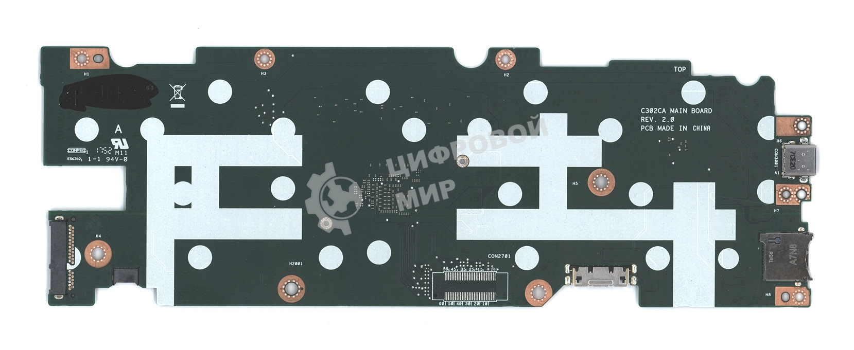 Материнская плата для Asus C302CA 8G/M3-6Y30 донор компонентов