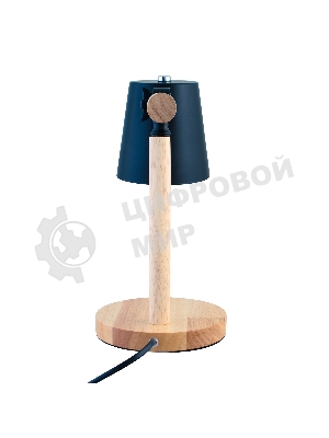 Светильник настольный СТАРТ CT83, E27, до 40Вт, 1,5м, черный