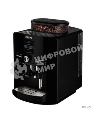 Кофемашина Krups Espresseria EA82F010 1450Вт черный/нержавеющая сталь