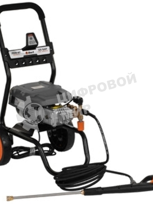 Мойка высокого давления Bort KEX-2800 2500 Вт, максимальное давление 125 бар, рабочее давление 105 бар, 12 л/мин, 23 кг, набор аксессуаров 10шт