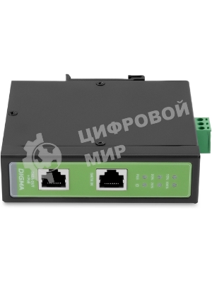 Инжектор PoE Digma DNP90W48GDXM 10/100/1000BASE-T 90Вт 37-57В(DC)