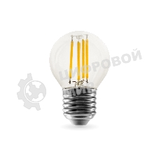 Лампа светодиодная 451124 Filament LED G45 11W E27 4000K 220-240V