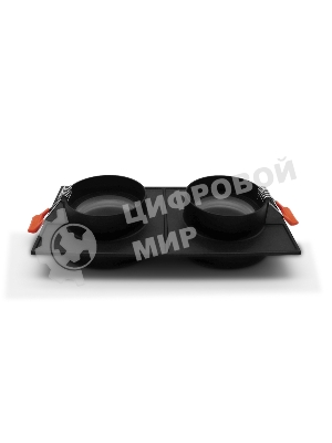 Светильник Ambrella light TN319/2 SBK черный песок GU5.3 182*92*40